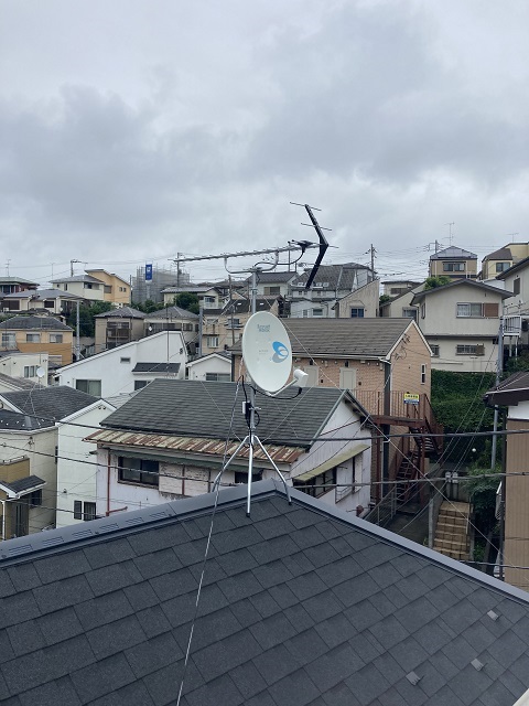 UBSアンテナ工事