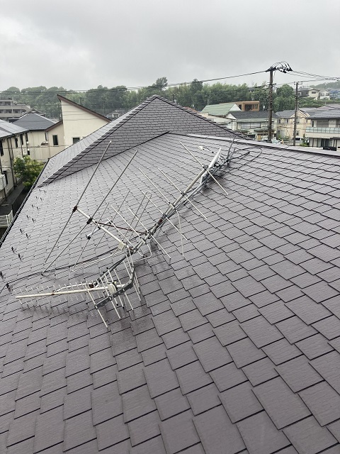 アンテナ倒壊