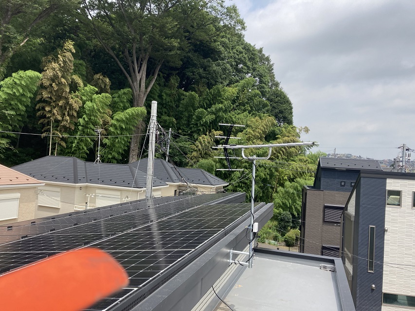 UHFアンテナ工事