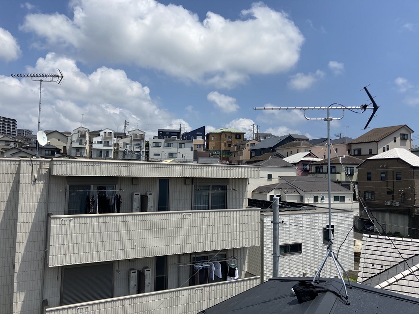 3FUHFアンテナ工事