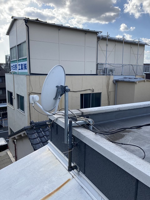 CSアンテナ工事