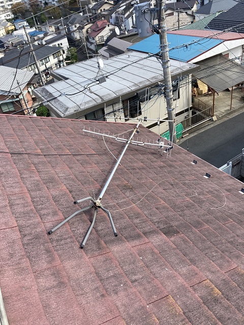 アンテナ倒壊