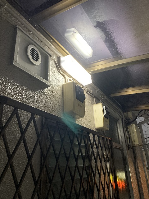 世田谷区赤堤街灯LED化