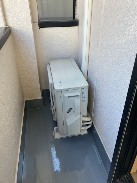 墨田区エアコン室外機取付