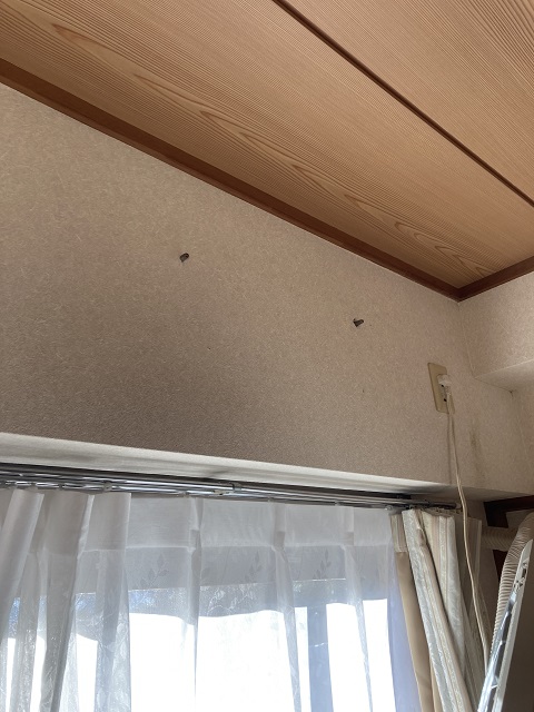 横浜市都筑区牛久保東エアコン背板