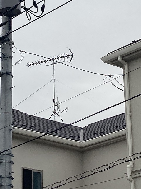 横浜市戸塚区上矢部町パラスタックアンテナ