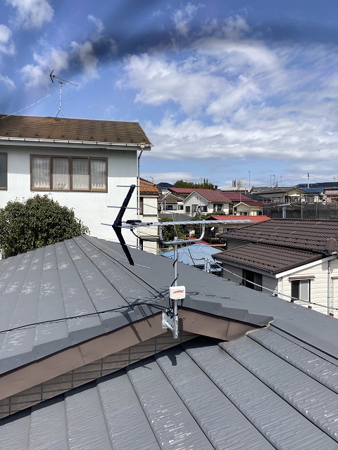 横浜市南区平楽アンテナ工事アフター
