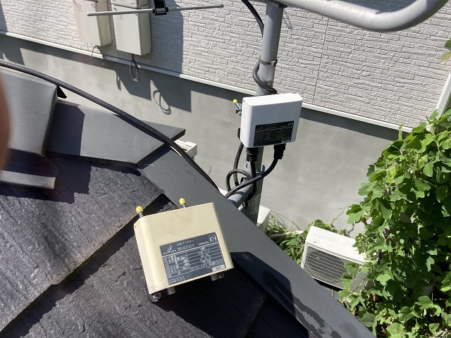 UHFブースター交換