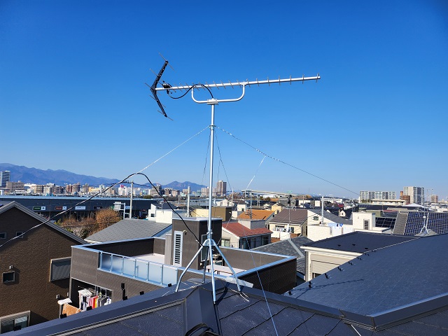 海老名市中新田UHFアンテナ工事