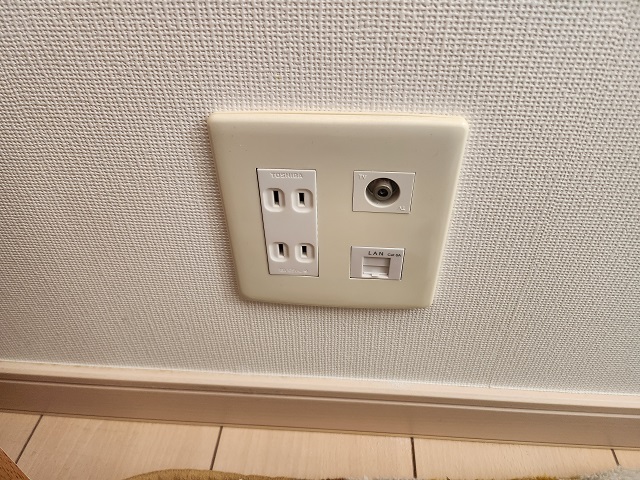 LAN配線施工後
