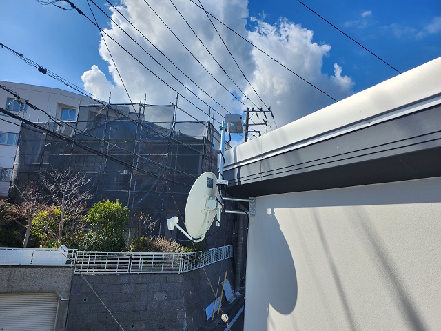 UBSアンテナ工事US210ベース
