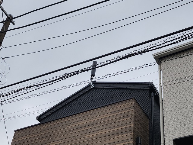 川崎区渡田向井町UHFアンテナ工事
