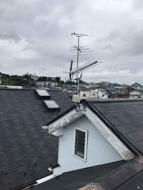 UHFアンテナ工事 UHFアンテナ工事